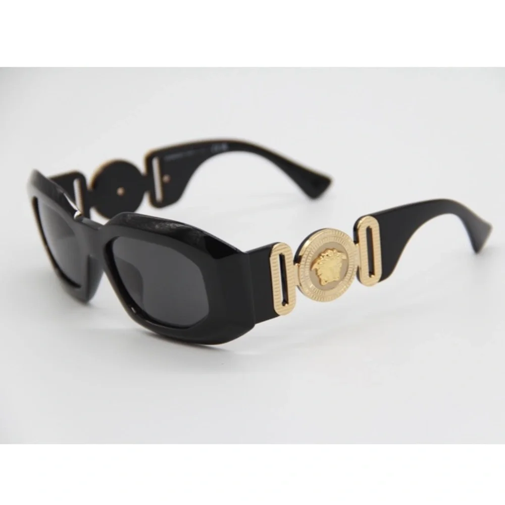 NEW VERSACE VE4425U GB1/87 MEDUSA VERSACE SUNGLASSES MOD 4425U BLACK VE 4425U